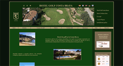Desktop Screenshot of hotel-golf.es
